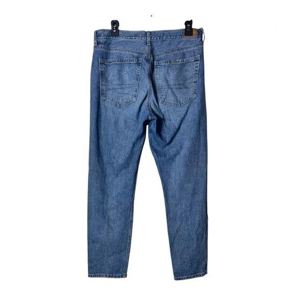 2034. AMERICAN EAGLE 90s SLIM BOYFRIEND JEANS SIZE 6 DISTRESSED MEDIUM WASH - Picture 5 of 8